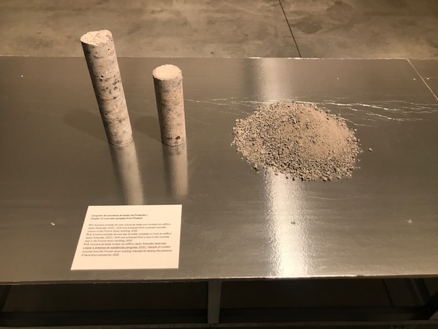 Concrete samples from ReCreate Finland